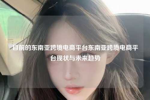 目前的东南亚跨境电商平台东南亚跨境电商平台现状与未来趋势